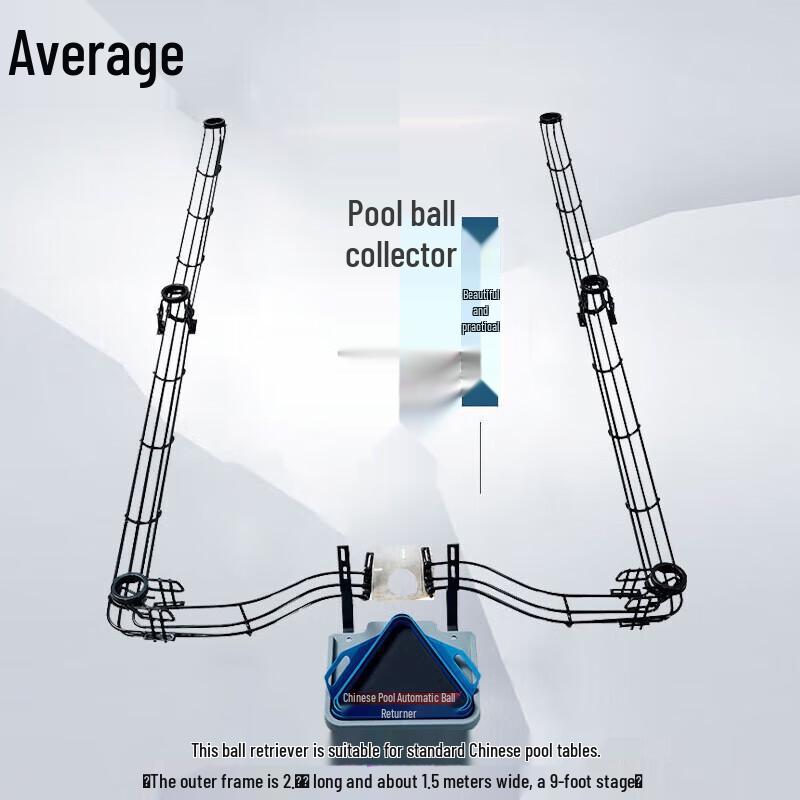 Pool Table Ball Collector and Return Track