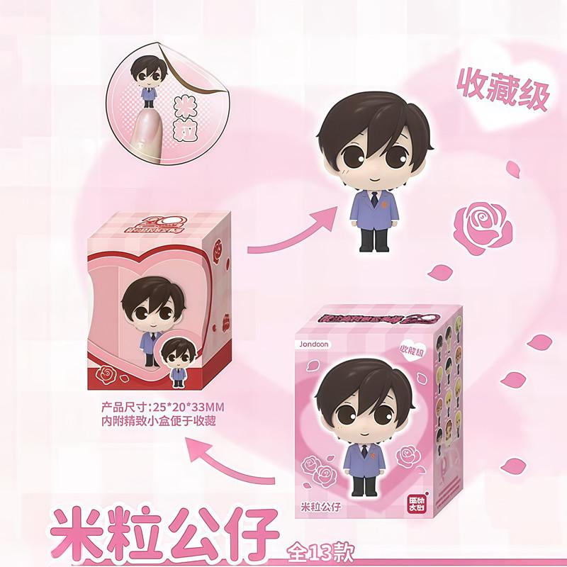 Ouran High School Haruhi Fujioka Tamaki Suou Kaoru Hitachiin Hikaru Hitachiin Action Figures Giocattoli Bambole Chicchi di Riso Regali