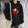 Moda Giappone Anime Haikyuu Logo Scuola Superiore Inarizaki Felpe con Cappuccio Felpa Uomo Donna Harajuku Pullover Invernali Felpe con Cappuccio Oversize