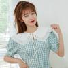 Elegant Detachable Collar Sweet Ruffled Shawl Fashion Blouse Shoulders Fake Collar  All Matching