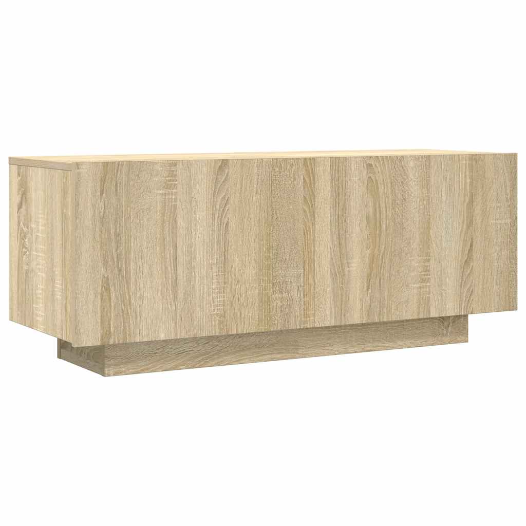 Moderner minimalistischer Fernsehtisch, Stauraum Sideboard, 100x35x40 cm