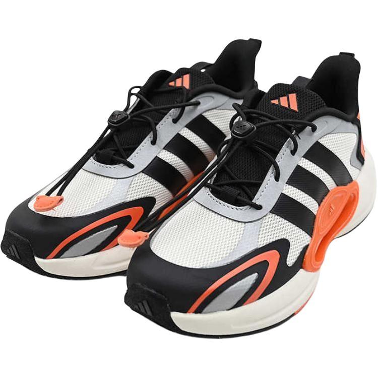 Adidas Galaxy Scout Comfortable Versatile Non-Slip Durable Support Low-Top Kids Running Shoes Kids Running Shoes Gray Black JR0573