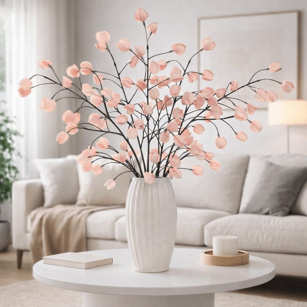 Plastic Artificial Lantern Fruits Realistic Simulation Flower  Wedding Decor