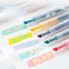 Planwith Friends Program, Double-ended Color Pen, Non-color 10-color Highlight Marker, Student Marker