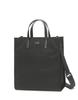 Hazzys Men Acc Black Fabric Logo Label Crossbody/Tote Bag