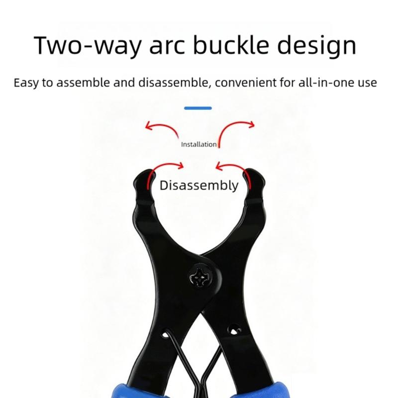 High Strengths Chain Quickly Link Tool Bicycles Link Chain Buckles Pliers Easy Install Road Bike Link Remover Clamps