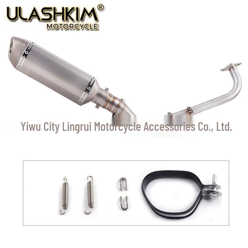 Yamaha NMAX155 Stainless Steel Front Exhaust Modification