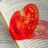 Funny Translucent Bookmark Simulation Fruit Fruit Bookmark New Acrylic Bookmark  Note Marker