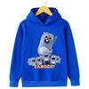 Grizzy und die Lemminge Bedruckte Hoodies Lustige Cartoon Langarm Pullover Herbst Frühling Jungen Mädchen Kleidung Lässiges Sweatshirt