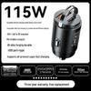 Super Fast Car Charger for Xiaomi, Huawei & Apple Phones - Concealed Cigarette Lighter Adapter