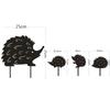 The Hedgehog Family Garden Decoration – Adorable Metal Ornaments. Outdoor Spaces. Charming Artwork for Yards and Gardens.