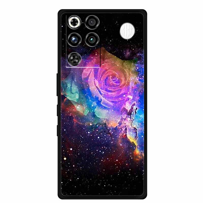 Phone Case For ZTE Nubia RedMagic 11 Pro 5G Back Cover Case Black Silicone TPU Soft Coque For Nubia RedMagic 11Pro Funda Capas