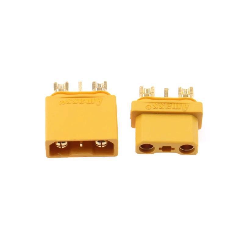 ICX301 XT30U 2+1 Signal Pin Model Aircraft Battery Connector: Male/Female Solder Type.
