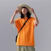 Li Ning CF Ice Silk Quick-Dry Cool Feeling Round Neck T-Shirt Unisex Tops Sunset-Orange ATSU779-7