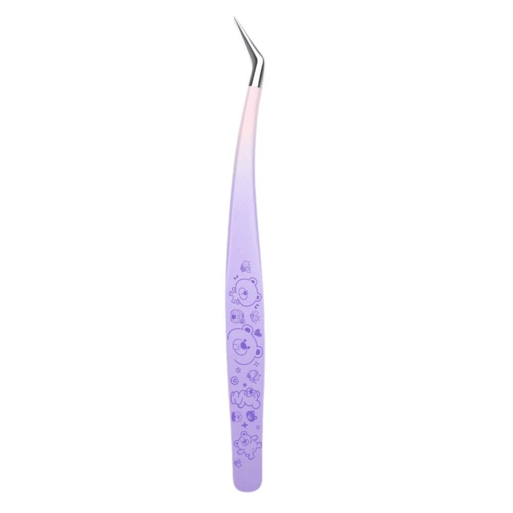 Anti-static Craft Tweezers High Precision False Eyelash Tweezers Sticker Crafting