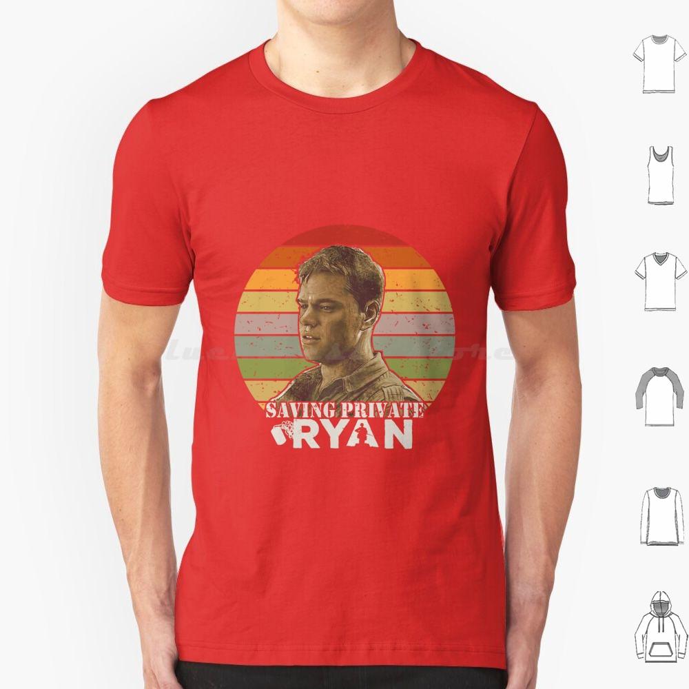 Saving Private Ryan T Shirt 6xl Cotton Cool Tee Saving Private Ryan Film 80s Bruce Dern Burb Burbs Soldier Movies War Movie Ww2