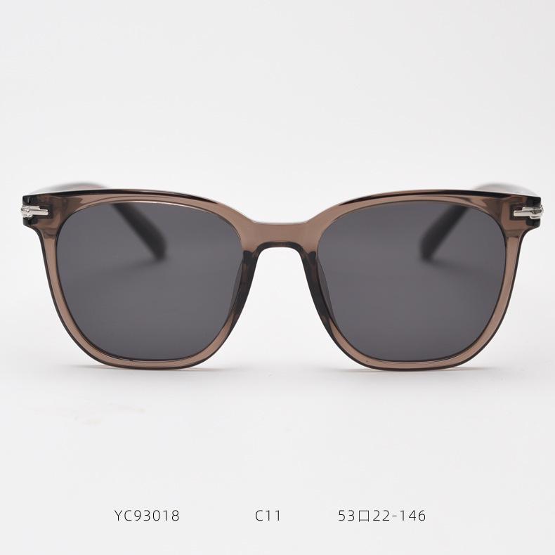 

93018 Ретро Солнцезащитные очки с большой оправой в уличном стиле, Модные солнцезащитные очки Xiaohongshu.