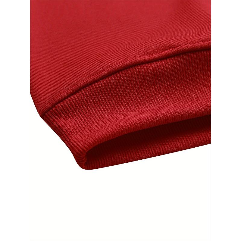 Pattern Girls' Round Neck Sweatshirt