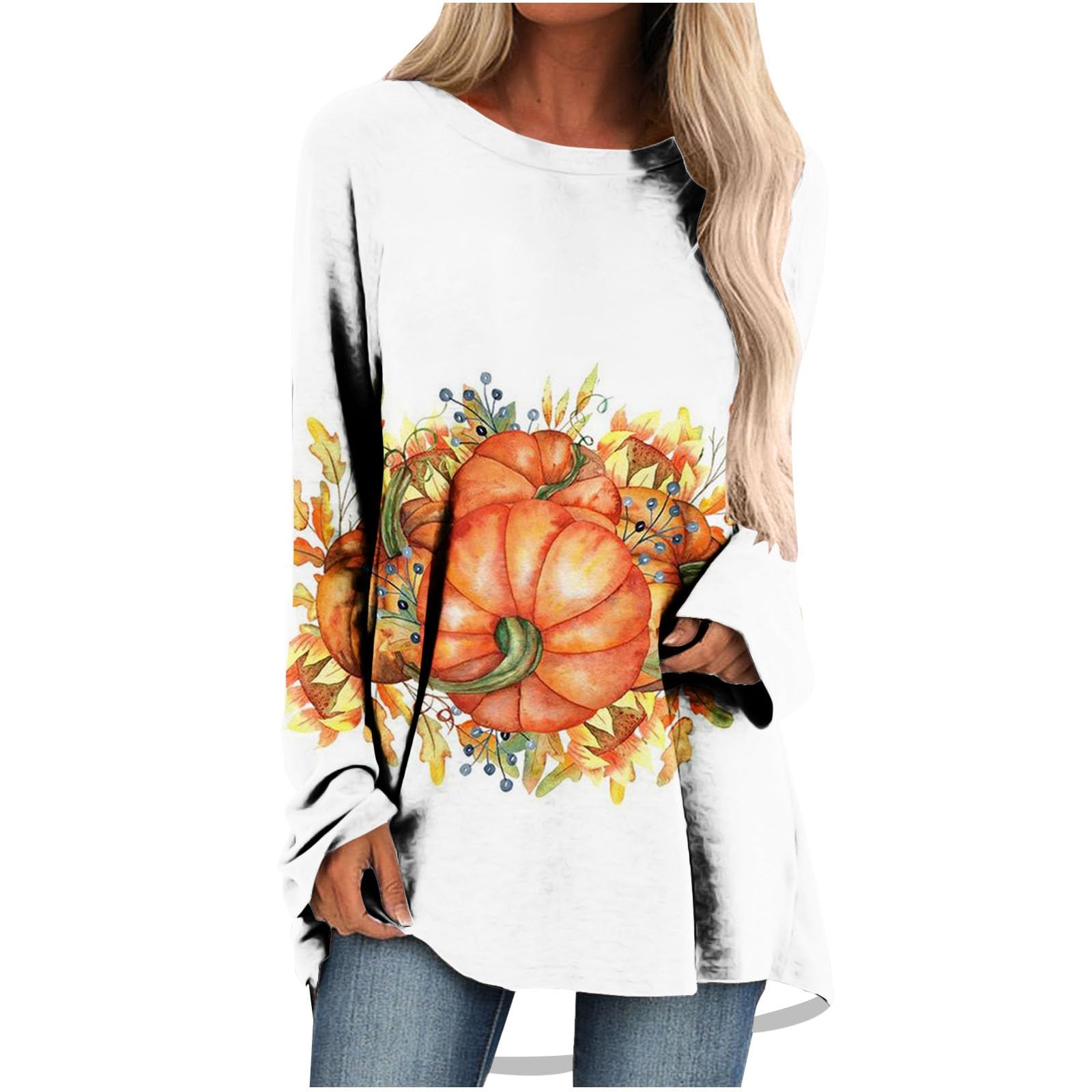 Футболка с принтом «Страшный Хэллоуин» — фото 18