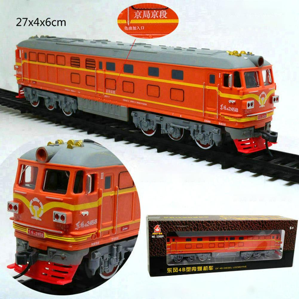 Music Track Trains Electric Toy Long Cars Classic Children's Toys Train
