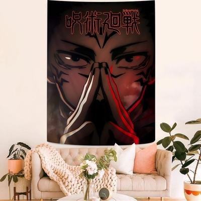 Kaisen Suguru Geto Chart Tapestry for Living Room Home Dorm Decor Art Home Decor