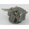Fine Molds 1/700 Nano Dread Series Type 89 12.7cm High-Angle Gun Plastic Model Parts WA13 (Gray) 1 Pack