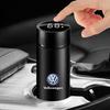 Car Smart Thermos Bottle With Temperature Display Coffee Cup For Volkswagen Scirocco POLO Tiguan Passat B5 B6 B7 Golf EOS Jetta MK6 Octavia