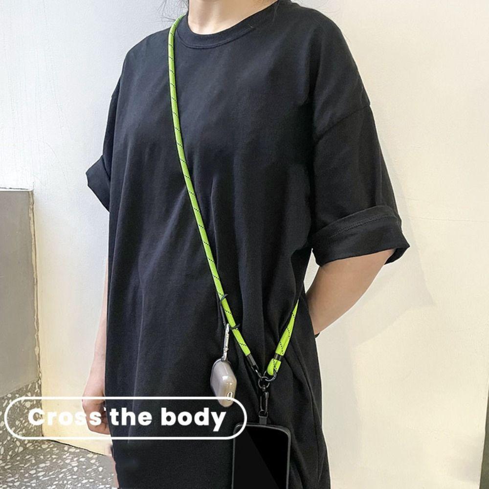 Braided Strap Adjustable Mobile Phone Lanyard Cellphone Hanging Rope Cell Phone Accessories