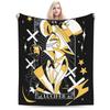 Lucifer Morningstar Hazbin Hotel Fleece Winter Blanket Breathable Lightweight Thin Throw For Home Outdoor
