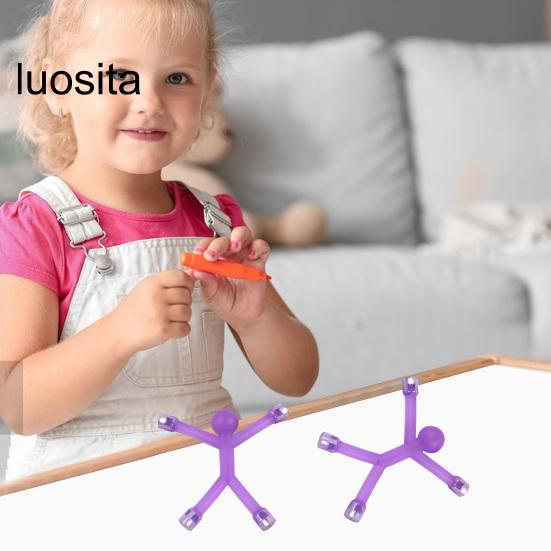 Mini Man Magnetic Toy, Fun Novelty, Durable Safe, Lovely Creative, Multicolor, Travel Matchstick Men for Kids