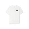 Converse Alphabet Cartoon T Shirts Men's White Crew Neck Moderate Straight Fit 10021124-A02