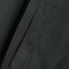 Women Loose Cardigan Coat Daily Lady Solid Color Zip-up Stand Collar Elastic Cuff Hem