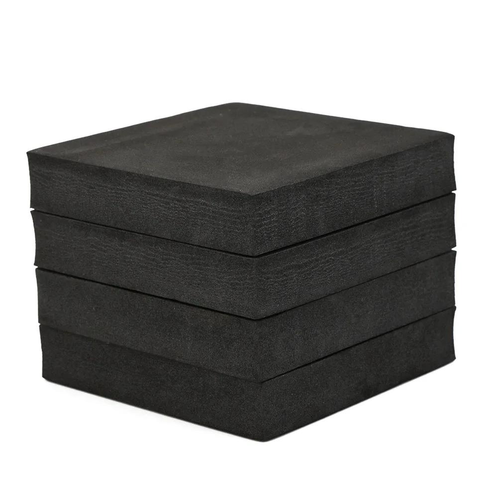 4-24pcs Washing Machine Anti Vibration Pad Shock Proof Square Non Slip Foot Refrigerator Floor Furniture Protectors Mat 10*10cm