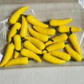

20Pcs Mini Artificial Fruits Vegetables Apple Pear Peach Banana Orange Lemon Pepper Chilli Potato Tomato Home kitchen Decoration 3-4cm