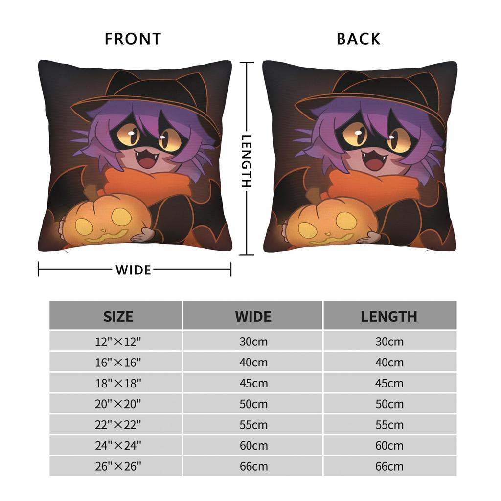 OneShot Niko Pillow Case  Cute Funny Pillow Cover Soft Pillowcases For Office Car Home Decor