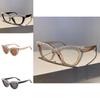 Vintage European American Punk Style Sunglasses Retro Fashion Street Snap Sunshade Shades Tea Color Lens