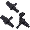 62TE Automatic Transmission Output Shaft Speed Sensor Set, 5078930AA 5078554AA 3Pcs Transmission Speed Sensor Compatible with C*hrysler for Dodge
