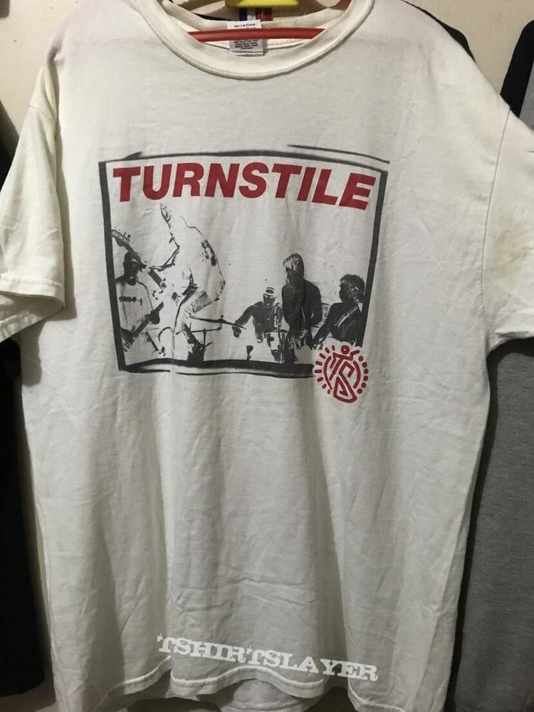 

Turnstile Nonstop Feeling Tour 2015 Basic White Unisex Shirt Reprint WA1827 Unisex T-Shirt M