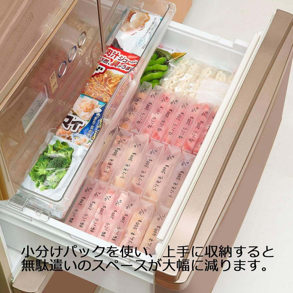 Iwasaki Kogyo Set kleiner Gefrierbeutel, die auch als Aufbewahrungsbehälter zum Schneiden dienen, sind auskochbar und in Japan hergestellt Lastroware,