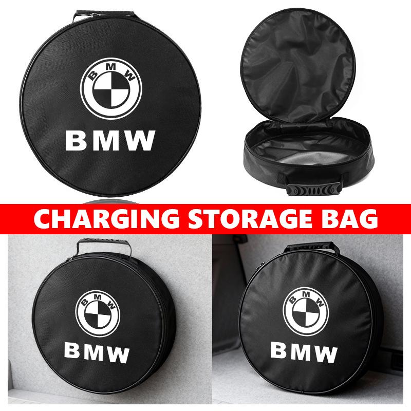 Car Rechargeable Gun Storage Oxford Charging Cable Organizer Bag For BMW M Sport M2 M3 M4 M5 M6 E46 E90 E60 F10 F20 E87 X3 X6 FC3
