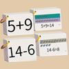 132 Cards of Addition & Subtraction Within 0-10 a Complete Set ideal for Early Development Arithmetic Abilities Multiplication and
