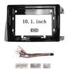 10.1 Inch Car Radio Fascia For Toyota Wish 2003 Android Stereo GPS MP5 Player Casing Frame 2 Din Head Unit Trim Dash Panel Cover