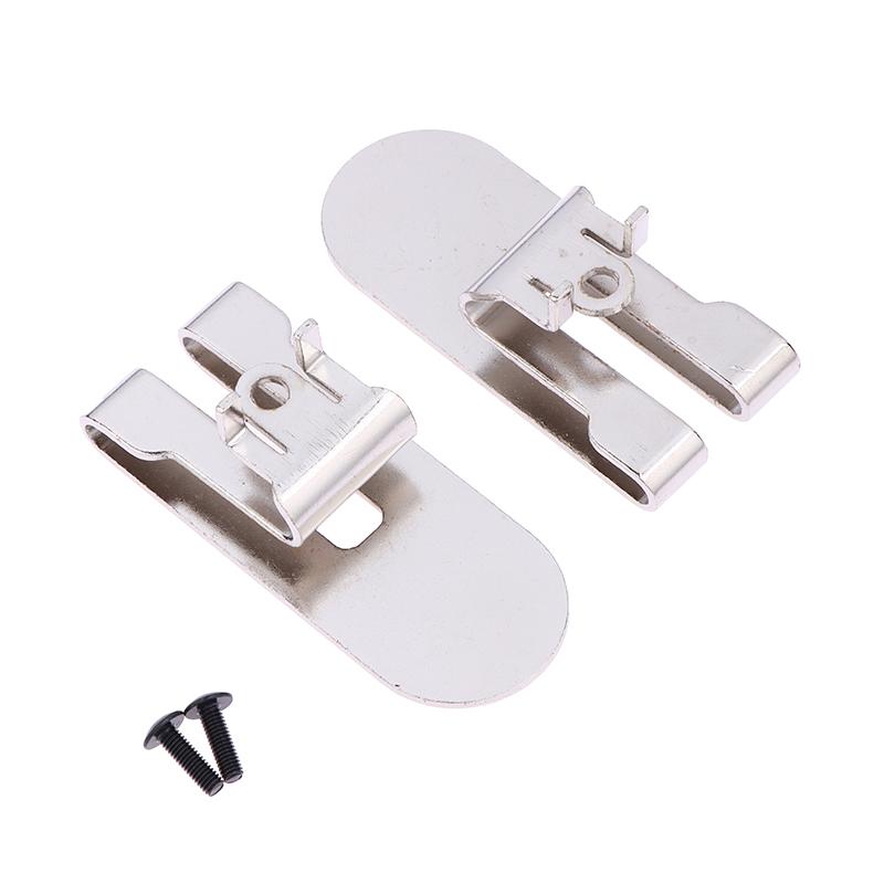 2 Sätze Gürtelclip Haken Schraube für Bohrschrauber N435687 Dcf620 Dcf620B Dcf622 Elektrowerkzeug Gürtelhaken Aufbewahrungshalter