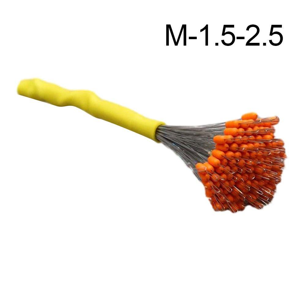 200pcs Line Tackle Accessories Rubber Bean Half bead Space Beans Lakes Rivers Sea