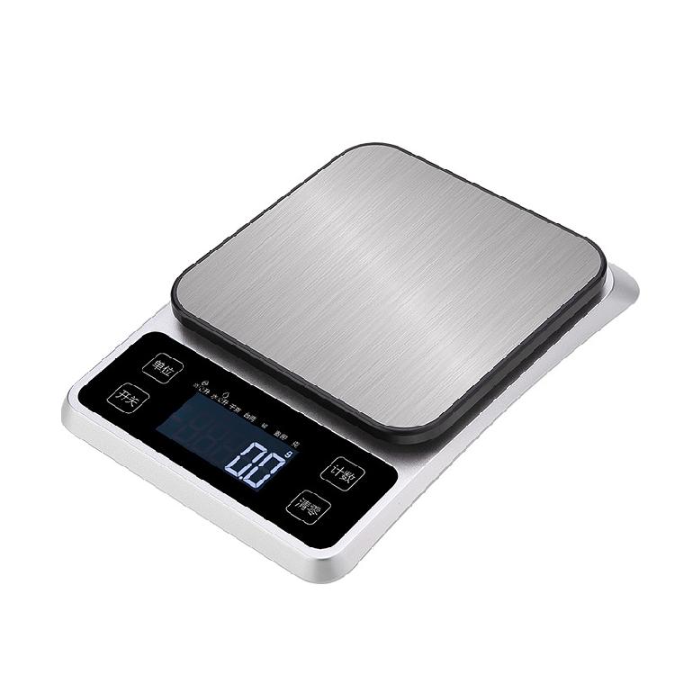 Electronic Postal-Scale Stainless Steel Digital Scale with LCD Backlight Display