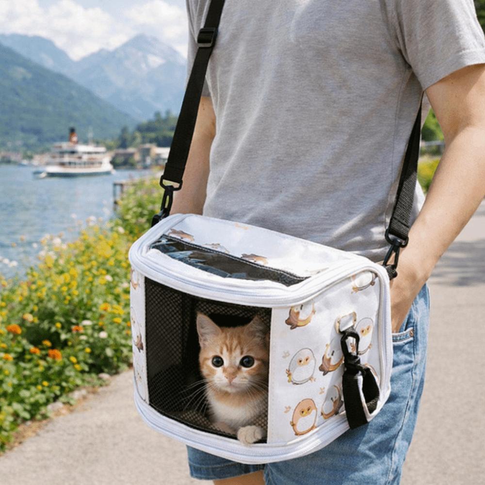 Large Space Parrot Outdoor Bag Adjustable Straps Bird Outing Cage Bird Carry Bag Pet Outing