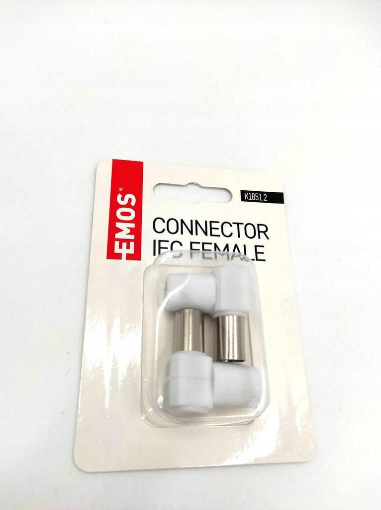 Emos K1451.2 Iec Plug White 1 Pc