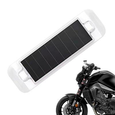 Solar Warning Light For Car Vibration Sensor LED Lamp For Bikes Adhesive Cycling Warning Light For Bikes Electric Vehicles And
