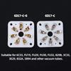 Panel Chassis Mount 7Pin Ceramic Vacuum Tube Socket For FU19 FU29 FU32 6C3 Vintage Tube Audio Amplifier Accessories