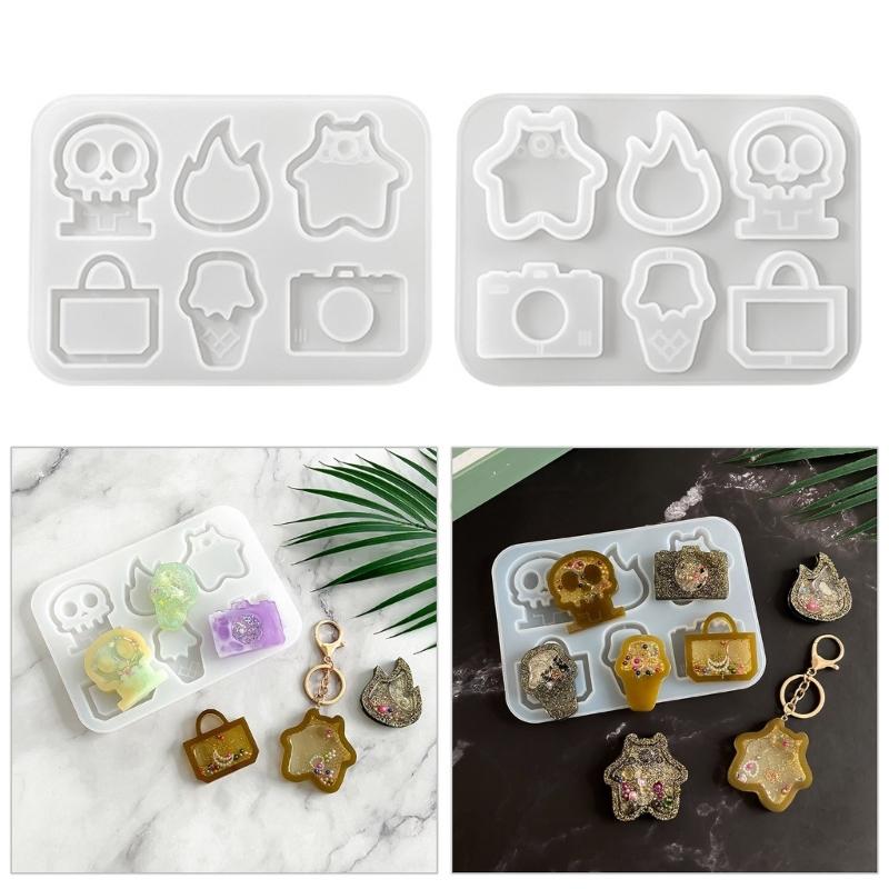 Crafting Molds Silicone Charm Molds Soft Moulds Silicone Texture Flexible Silicone Moulds Gift for Hand-Making Lover